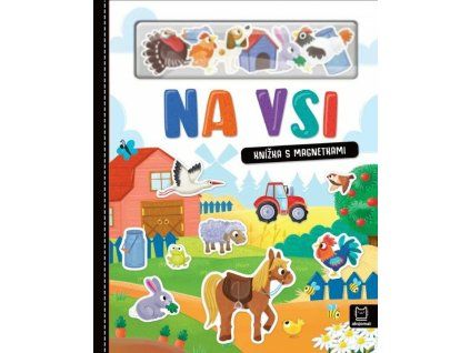 na vsi knizka s magnetkami 9788088647195 2