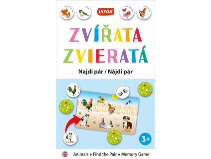 vyukova hra krabicka najdi par zvirata zvierata 8594184927106