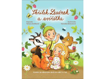 skritek lesanek a zviratka 9788053030762 1