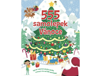 555 samolepek vanoce