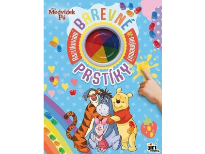 29 barevne prstiky medvidek pu