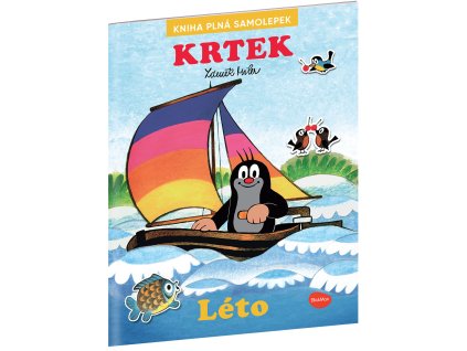 krtek a leto kniha samolepek 25742 43