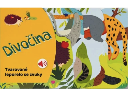 tvarovane leporelo se zvuky divocina
