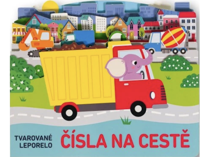 tvarovane leporelo cisla na ceste