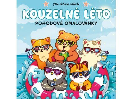 Kouzelné léto Pohodové omalovánky