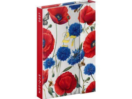 tydenni magneticky diar vlci maky 2027 11 x 16 cm