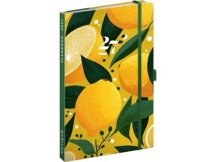 planbook diar citrony 2027 13 x 21 cm