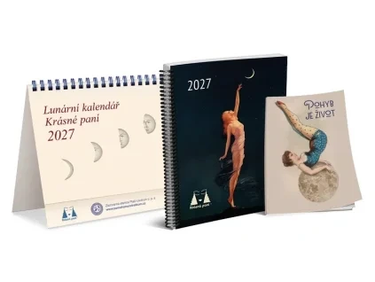 Lunární kalendář Krásné paní 2027-Žofie Kanyzová