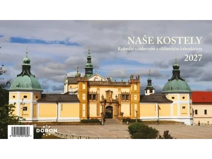 Kalendář stolní 2027 - Naše kostely